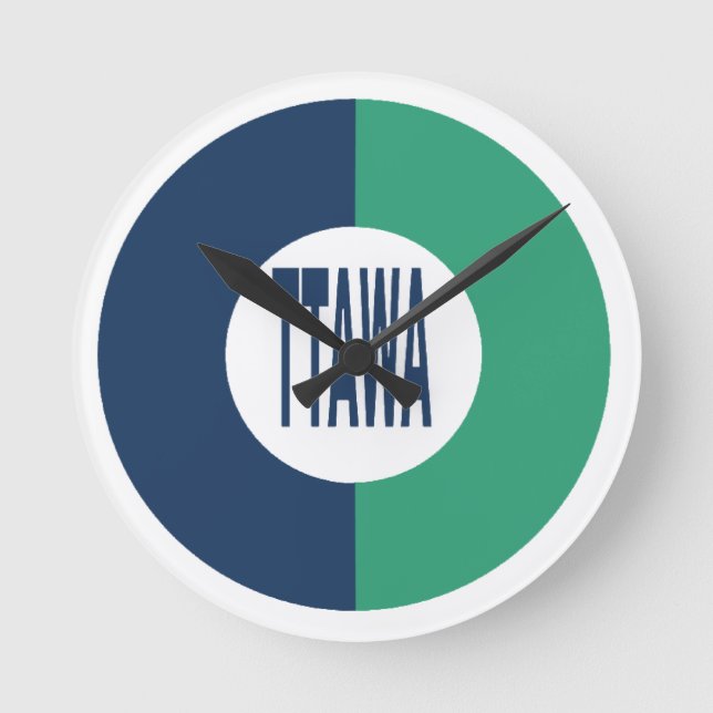 DISEÑO DEL Reloj de pared acrílico OTTAWA (Anverso)