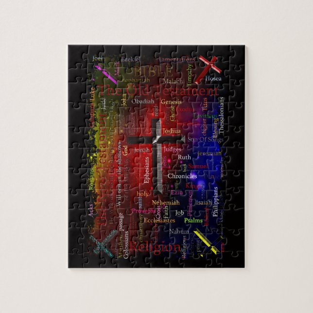 Diseño del rompecabezas de Jigsaw (Vertical)