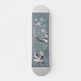 Diseño del Skateboard Samurai Geisha de Japón