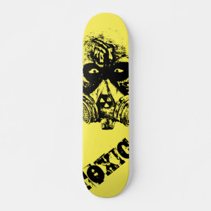 Diseño del tablero de skateboard de desechos tóx
