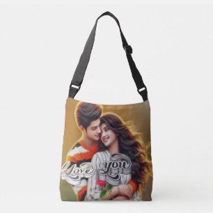 Diseño digital Bolsa de cuerpo cruzado medio todo-