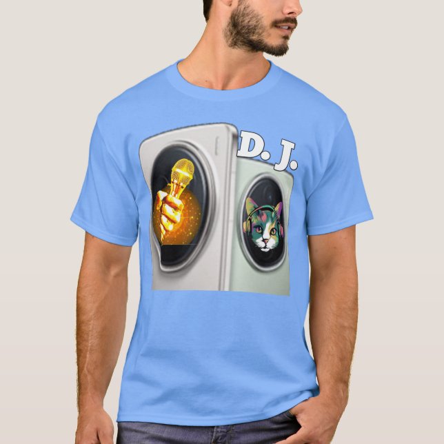 Diseño digital colorido Camiseta de valor masculin (Anverso)