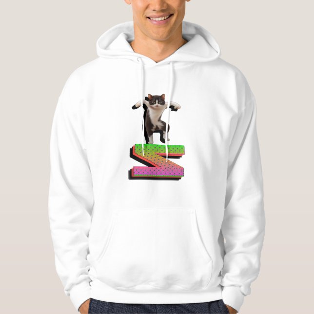 Diseño Digital Colorido Sudadera con Capucha Básic (Anverso)
