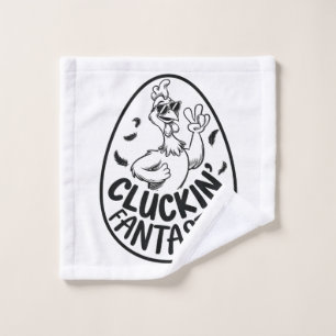 Diseño divertido con tema de pollo Cluckin 'Fantas