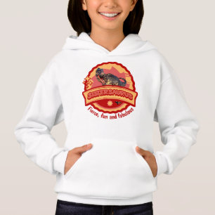 Diseño Divertido de Hermana Chica Dinosaurio Siste