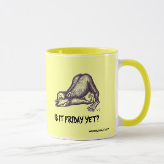 Diseño divertido de la taza del mono
