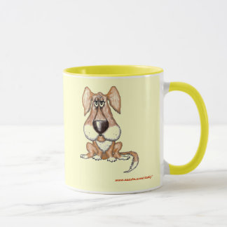 Diseño divertido de la taza del perro