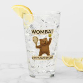 Diseño divertido de wombat de tenis - Animal austr