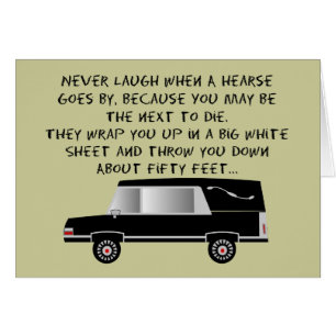 Diseño divertido del coche fúnebre del director de