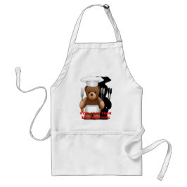 Diseño divertido del delantal del Bbq