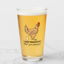 Diseño divertido del desayuno de los impulsos del
