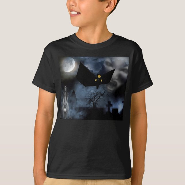 Diseño divertido para camiseta de Halloween (Anverso)