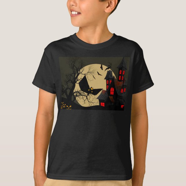 Diseño divertido para camiseta de Halloween (Anverso)
