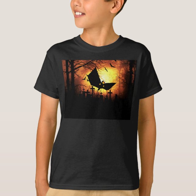Diseño divertido para la camiseta de Halloween (Anverso)