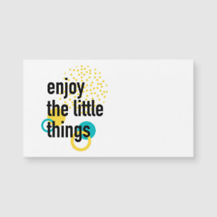 Diseño divertido y moderno de Enjoy the Lıttle Thi