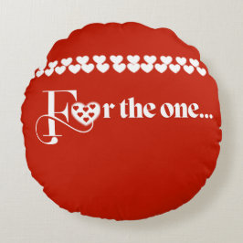 Diseño doble de almohada redonda