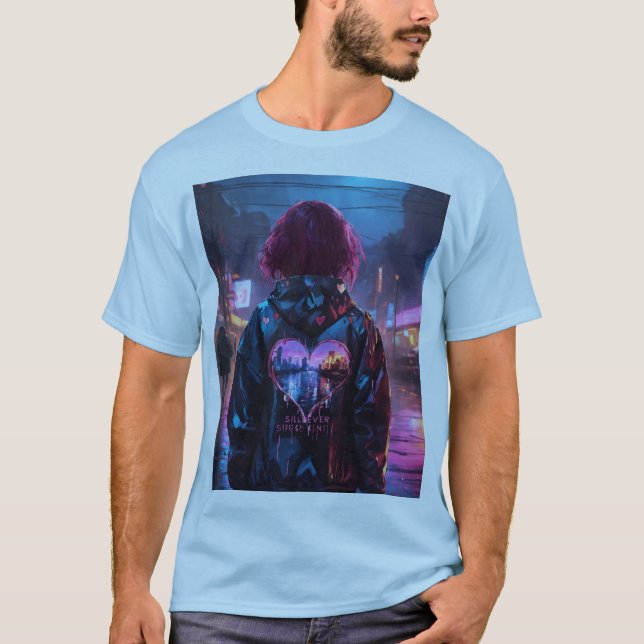 Diseño elegante camiseta (Anverso)