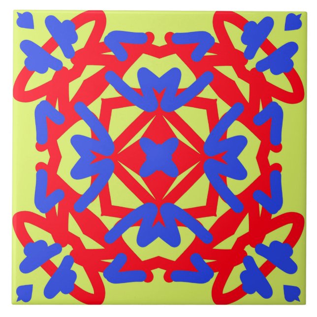 Diseño elegante de azulejos de cerámica clásica mu (Frente)