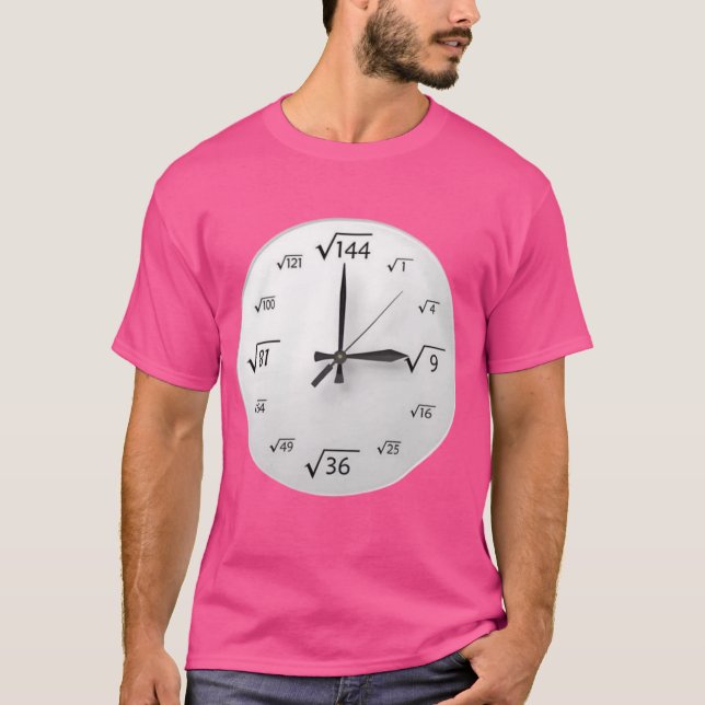 Diseño elegante de camisetas de reloj (Anverso)
