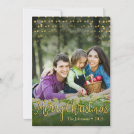 Diseño elegante de la tarjeta de Navidad de los