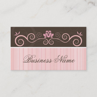 Diseño elegante de la tarjeta de visita