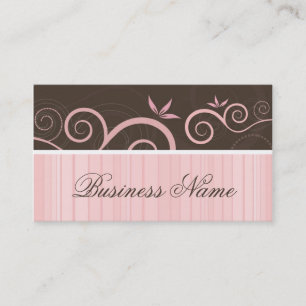 Diseño elegante de la tarjeta de visita