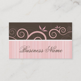 Diseño elegante de la tarjeta de visita