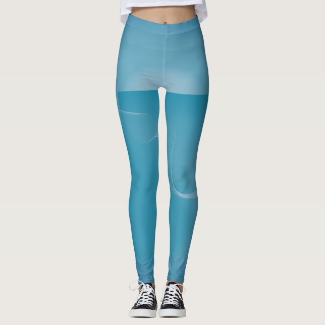 Diseño elegante de las leggings de moda (Anverso)