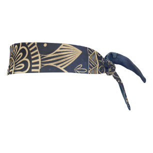 Diseño elegante Gold Mandala Blue Galaxy