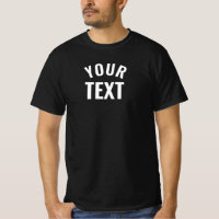 Diseño elegante y moderno camiseta negra de manga 