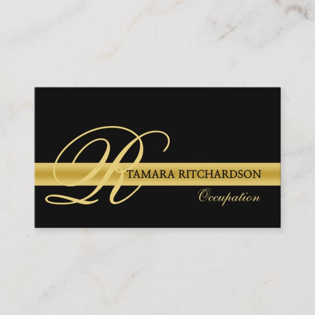 Diseño elegante y profesional de tarjetas de visit (Anverso)