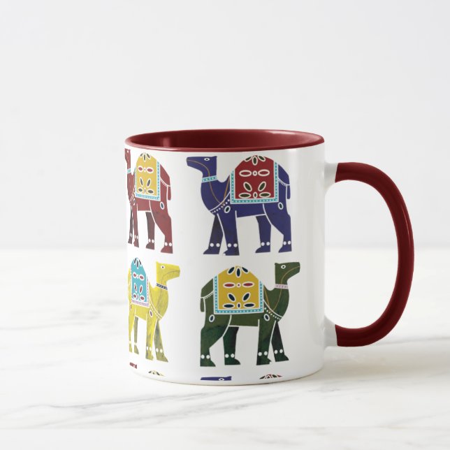 Diseño en la taza - todos los estilos del camello (Derecha)