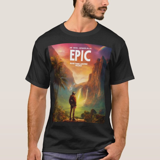 "Diseño épico de camisetas de películas - icónico  (Anverso)