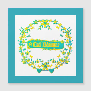 diseño escandinavo, Glad midsommar