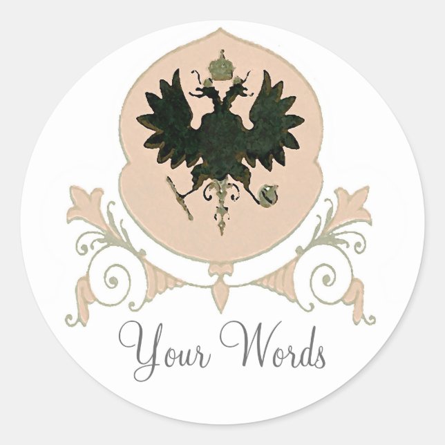 Diseño escudo ~ 20 Pegatinas (Anverso)