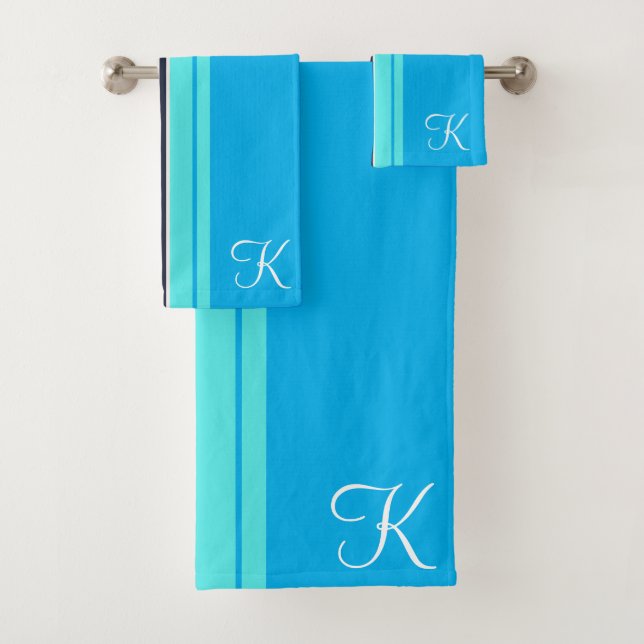 Diseño estético cursivo azul Personalizado Náutico (In situ)