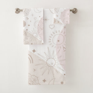 Diseño estético de Doodles espaciales neutrales de