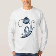 "Diseño etéreo de camiseta elegante"