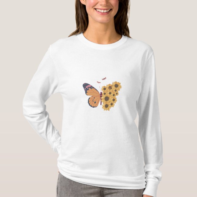 Diseño exclusivo de camisetas para mujeres (Anverso)
