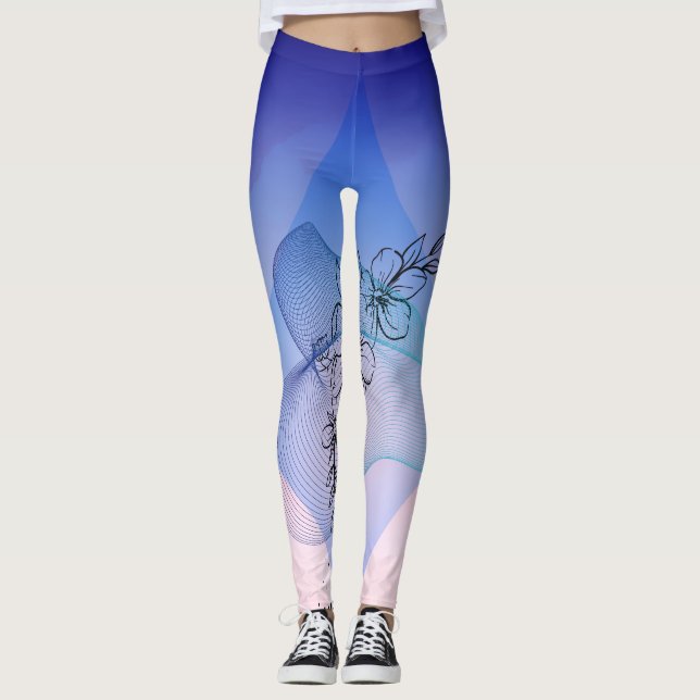 Diseño exclusivo y elegante de Leggings (Anverso)