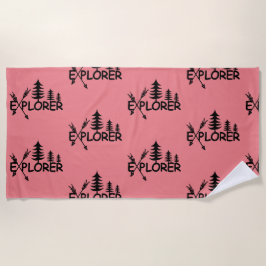 Diseño Explorer - Toalla de playa