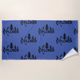 Diseño Explorer - Toalla de Playa