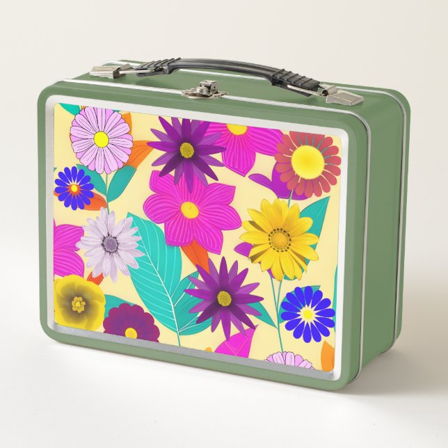 Diseño floral (Anverso)