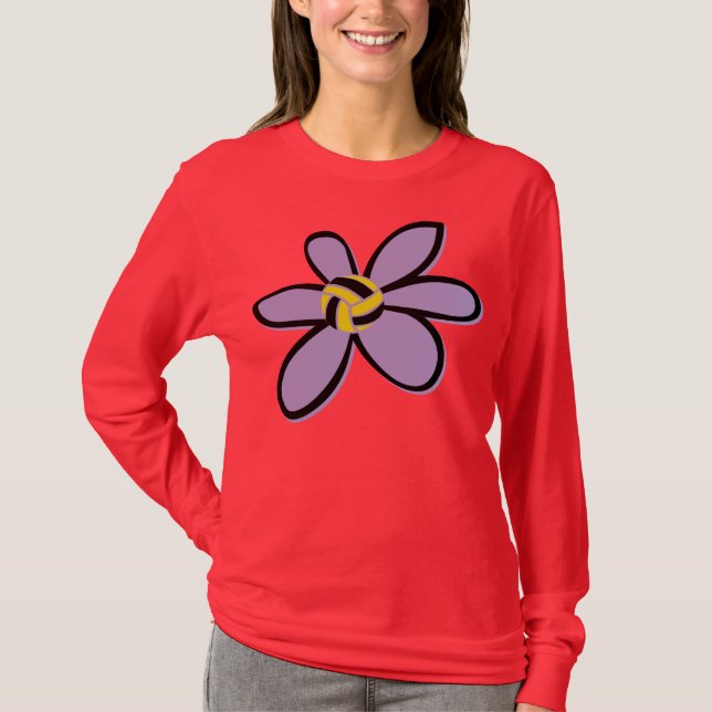 Diseño floral 2 de la bola del water polo (Anverso)