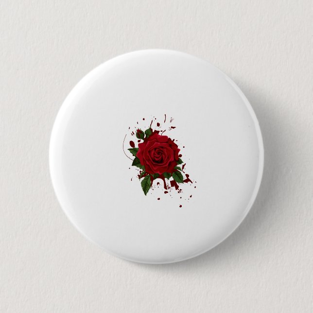 Diseño floral de botón (Anverso)