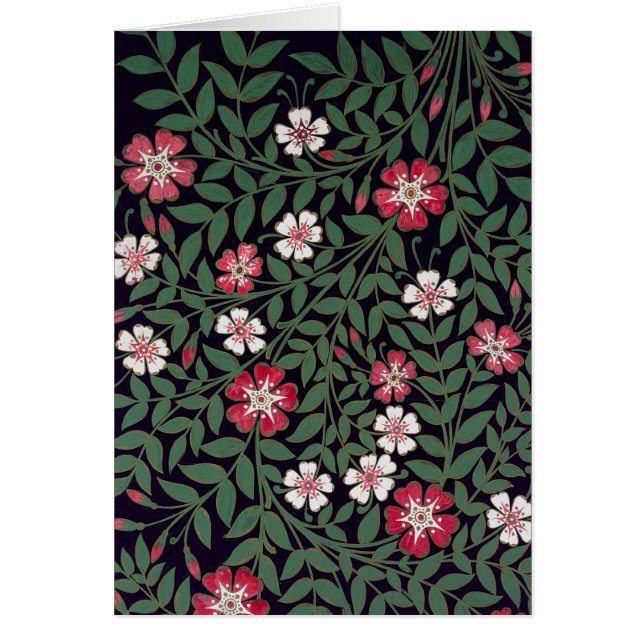 Diseño floral de J. Owen, 1863 (Frente)