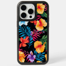 Diseño floral del Funda de simetría del iPhone 15 