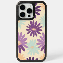 Diseño floral del Funda de simetría del iPhone 15 
