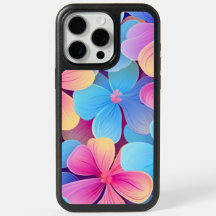 Diseño floral del Funda de simetría del iPhone 15 