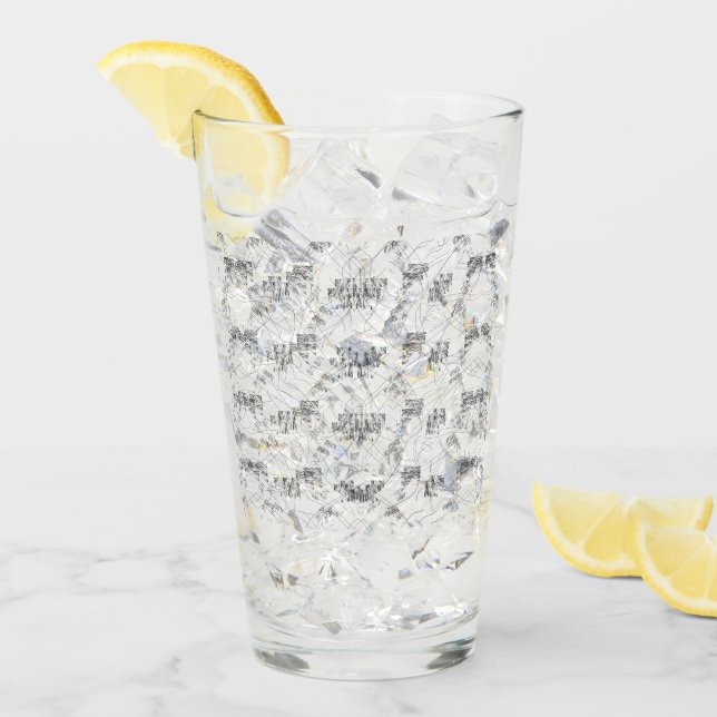 Diseño floral elegante dibujado a mano en monocrom (Anverso (hielo))